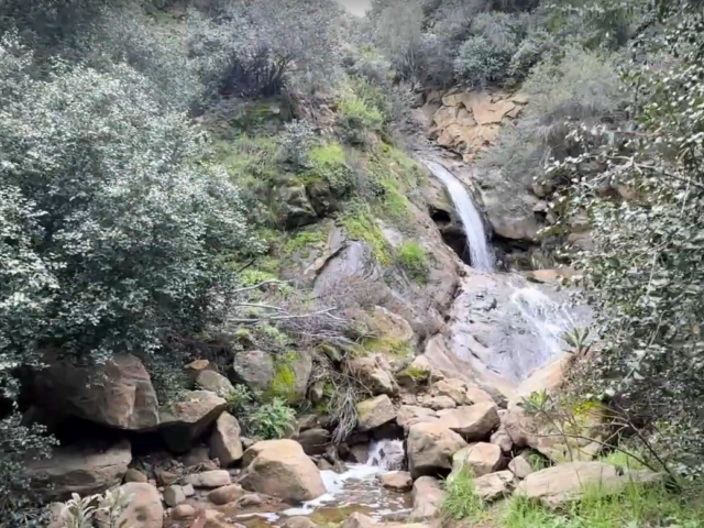 Found A Hidden Waterfall Hike In Southern California! (Lots of Water!)