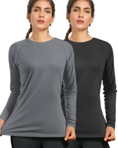 Women’s Sun Protection Long Sleeve Shirts, UPF 50