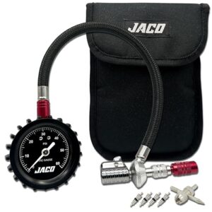 JACO Lightning RX4 Tire Deflator with Gauge – 60 PSI