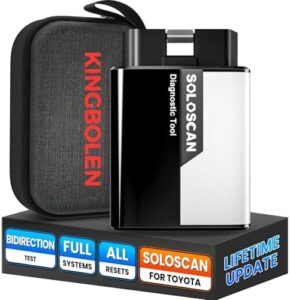 KINGBOLEN SOLOSCAN OBD2 Scanner Bluetooth for Toyota