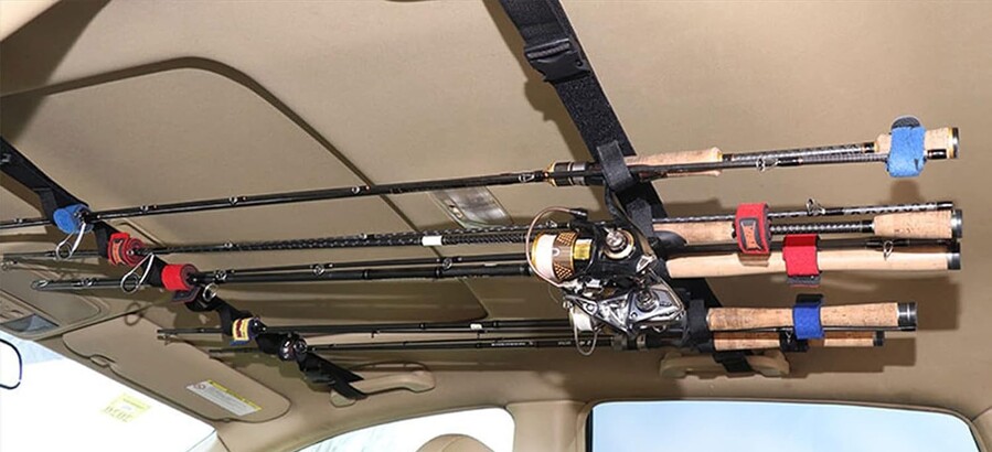 fishing rod car holder