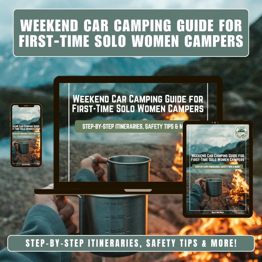 Weekend Car Camping Guide For First-Time Solo Women Campers
