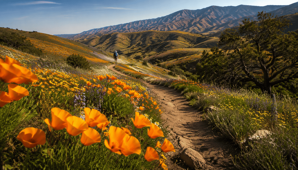 wildflower hikes in socal